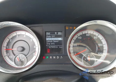 2012 Dodge Grand Caravan Crew из США, поврежденный, VIN 2C4RDGDG4CR307970